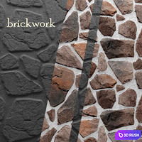 Stone 3D Model Vray