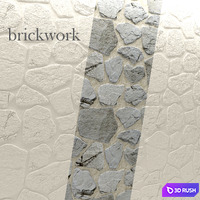 Stone 3D Model Vray