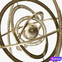 Arteriors Copernicus Armillary 3D Model Vray