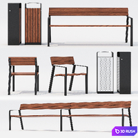 Mmcite Aviela Set 3D Model Corona