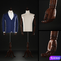 Dummy 3D Model Vray