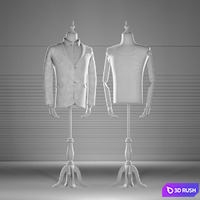 Dummy 3D Model Vray