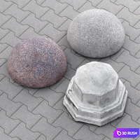 Movement Limiters 3D Model Vray, Corona