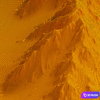 Mountains landscape / Mountain landscape 3D Model Vray
