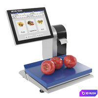 Self-service scales Mettler Toledo UC-GTT-M 3D Model Vray
