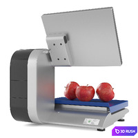 Self-service scales Mettler Toledo UC-GTT-M 3D Model Vray