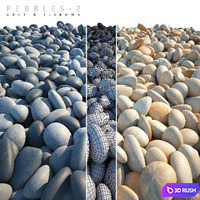 PEBBLES 2 3D Model Vray