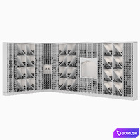 Rack 2 3D Model Corona