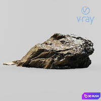 Qamarvan_Stone_001 3D Model Vray