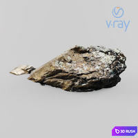 Qamarvan_Stone_001 3D Model Vray