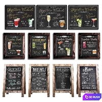 Chalkboard for cafe 1 3D Model Vray, Corona