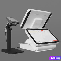 Cashier 3D Model Corona