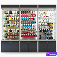Shop accessories for mobile phones_2 3D Model Vray, Corona