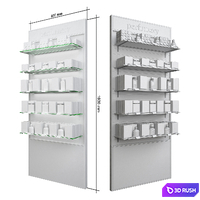 Rack with perfumery Dolce &amp; Gabbana 3D Model Vray
