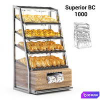 Bread Rack Superior 3D Model Vray