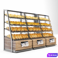 Bread Rack Superior 3D Model Vray