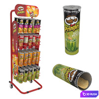 Pringles stand 3D Model Vray