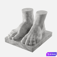 Atlanta Feet 3D Model Corona