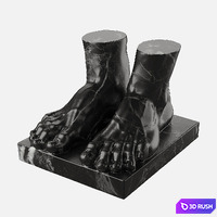 Atlanta Feet 3D Model Corona