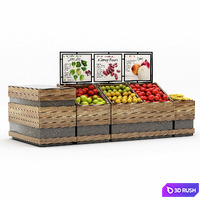 Vegetable Camber 3D Model Vray