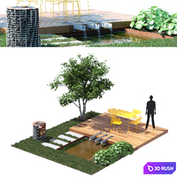 Recreation Area | Patiento 3D Model Corona