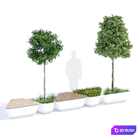 Austen 3D Model Vray, Corona