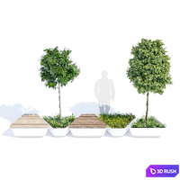 Austen 3D Model Vray, Corona