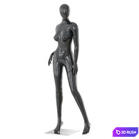 Abstract female mannequin 16 3D Model Vray