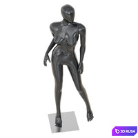 Abstract female mannequin 16 3D Model Vray