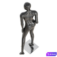 Abstract female mannequin 16 3D Model Vray