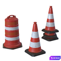 Repair Cone 3D Model Vray