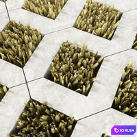 Eco parking / Eco parking 3D Model Vray