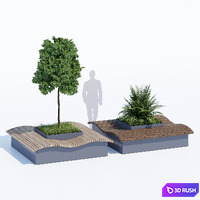 Quaddy 3D Model Vray, Corona