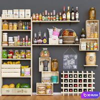 Shelfstore-64 3D Model Vray, Corona