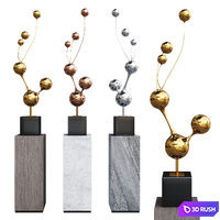 Decor-3 3D Model Vray, Corona