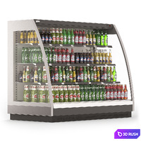 Brandford Ikar with beer bottle 3D Model Vray
