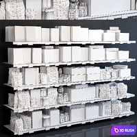 Showcase 007. Products 3D Model Vray, Corona