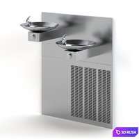 Haws - Wall Mount Fountain H1011.8 3D Model Corona