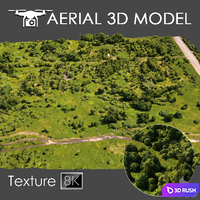 Aerial scan 8 3D Model Vray