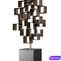 Arteriors Sculptures Set 1 3D Model Corona
