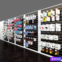 Shop of accessories for mobile phones_3 3D Model Vray, Corona