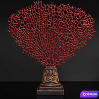 Decor Set 44 3D Model Vray, Corona