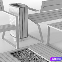 Exterior Kit 3D Model Corona