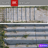 Staircase 6 3D Model Vray
