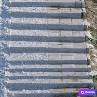 Staircase 6 3D Model Vray