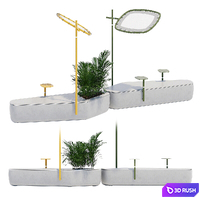 Scape island 3D Model Vray, Corona