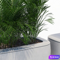 Scape island 3D Model Vray, Corona