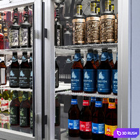 JC Wine Fridge 4 3D Model Vray, Corona