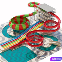 Aquapark 3D Model