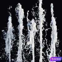 Fountain 3D Model Corona